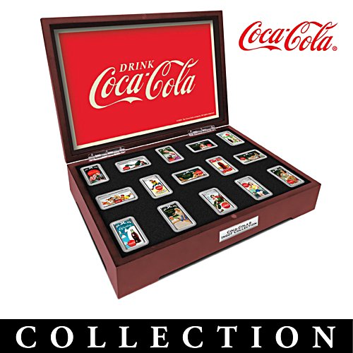 COCA-COLA Ingot Collection With Deluxe Display Box