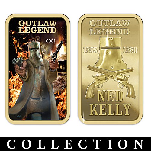 Ned Kelly Golden Proof Ingot Collection