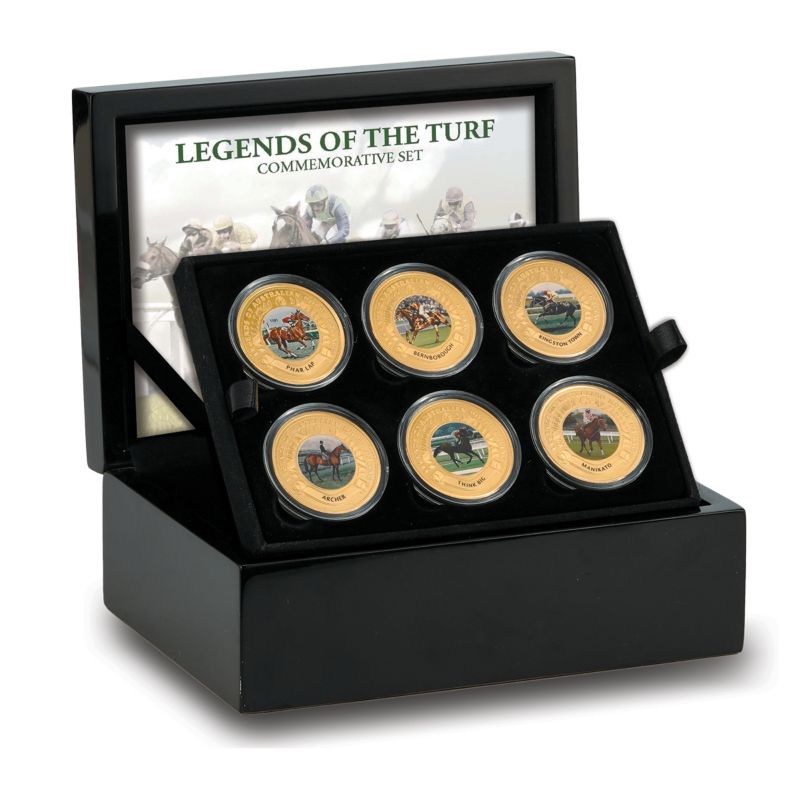 Legends of The Turf Six-Commemorative Set