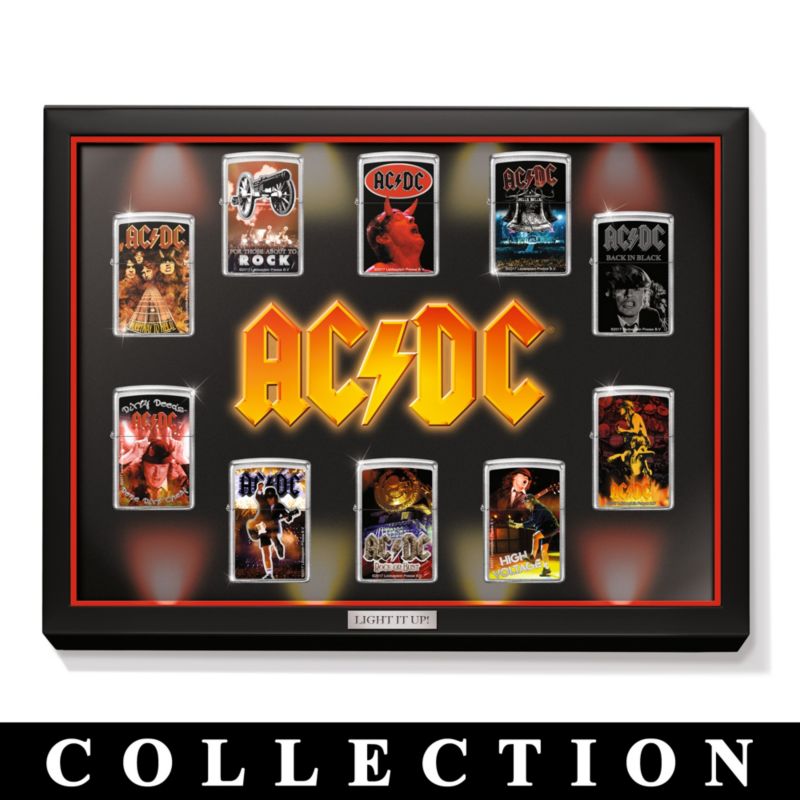 Collection de briquets Zippo AC/DC