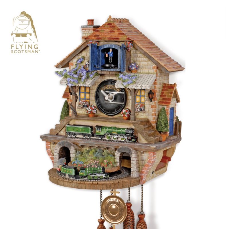Flying Scotsman 'Memories Of Steam' Cuckoo Clock