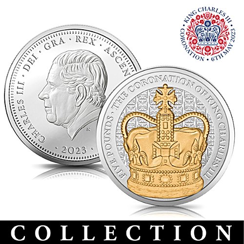 Longue vie au Roi Charles III - collection de médailles