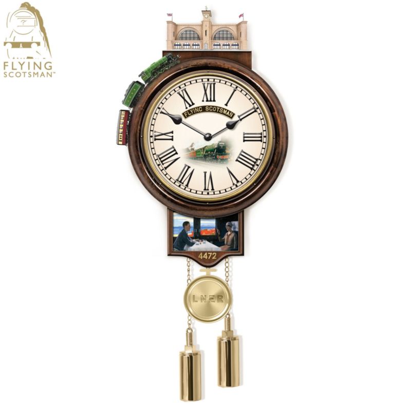 Flying Scotsman Station Clock