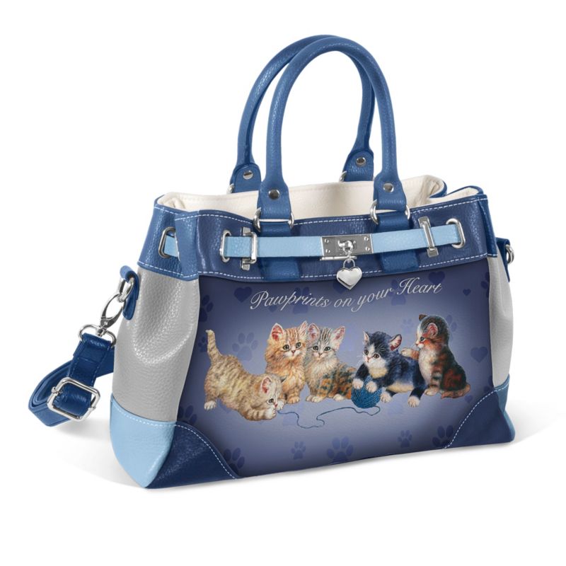 ‘Pawprints On Your Heart’ Art Handbag