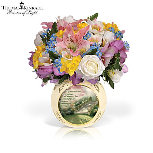 Thomas Kinkade ‘Bouquet Of Memories’ Centrepiece