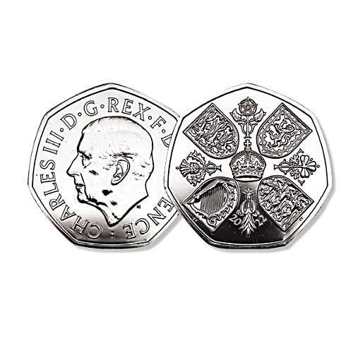 Her Majesty Queen Elizabeth II 2022 UK 50p Silver Proof Coin