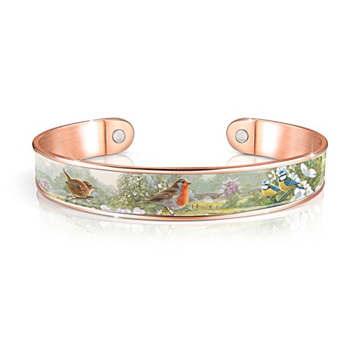 ‘Messenger Of Love’ Copper Touch Bangle Bracelet