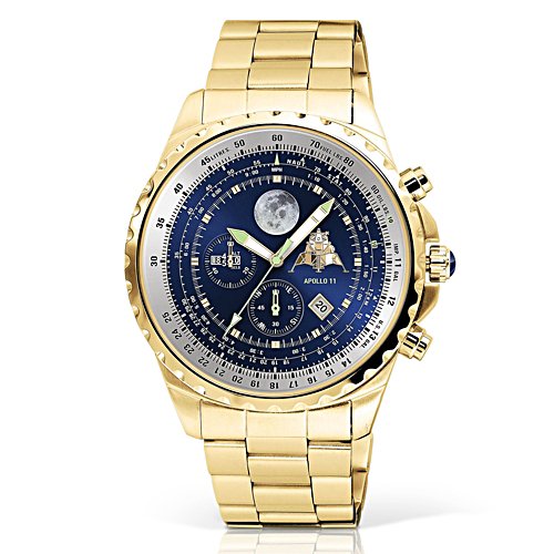 Apollo 11 Gold-Plated Chronograph Watch