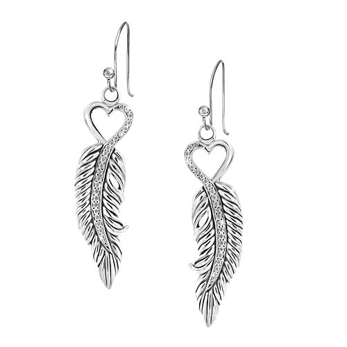 ‘When Angels Are Near’ Diamond Earrings