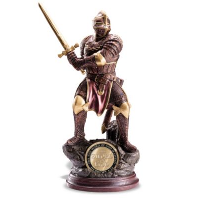 Bronze d'armure de chevalier - France