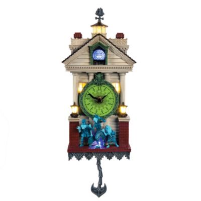 Le manoir hanté - horloge murale 