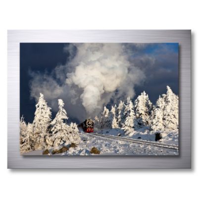 Winter am Brocken – Brockenlok-Wandbild