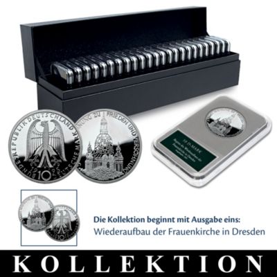 10-DM-Silbermünzen-Kollektion