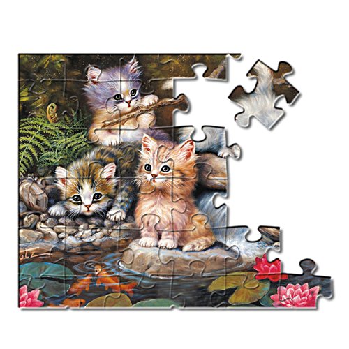 Jahreszeiten-Kätzchen – Puzzle-Edition