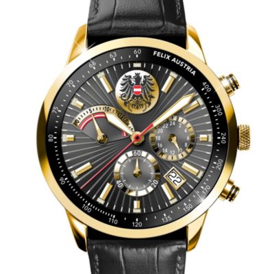 Österreich, mein Heimatland – Herrenarmbanduhr