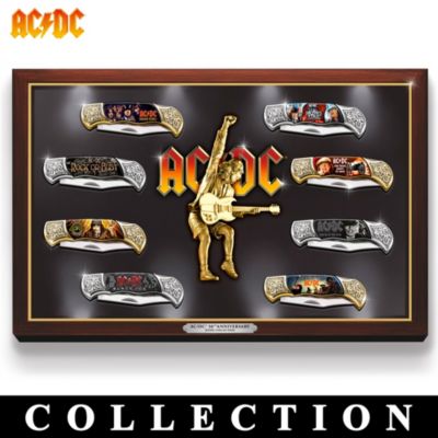 Collection de couteaux anniversaire AC/DC