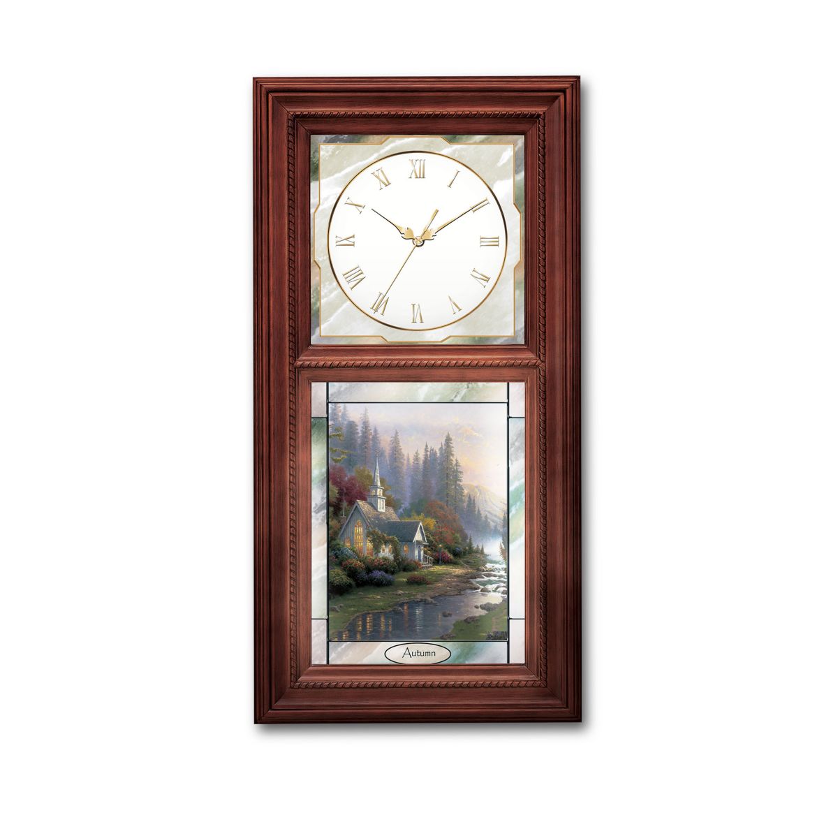 Thomas Kinkade 'Autumn Season' Wall Clock