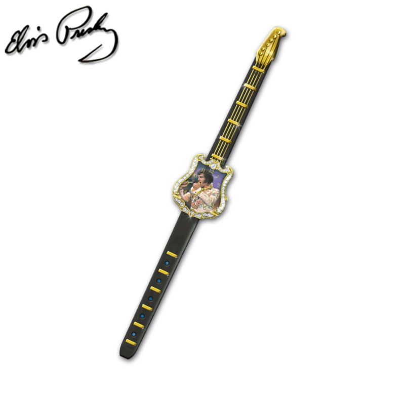 Elvis™ Guitar &#039;A Legend In Time&#039; Men&#039;s Watch