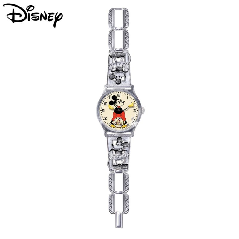 bradford exchange mickey mouse watch