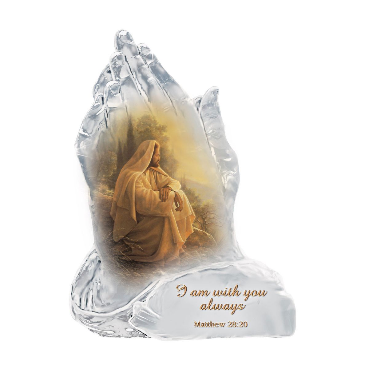 'Always With You' Greg Olsen Faith Prayer Figurine