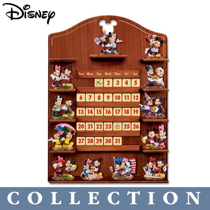 Gezamenlijk Kameel Het kantoor Disney 'Together Forever' Perpetual Calendar Collection