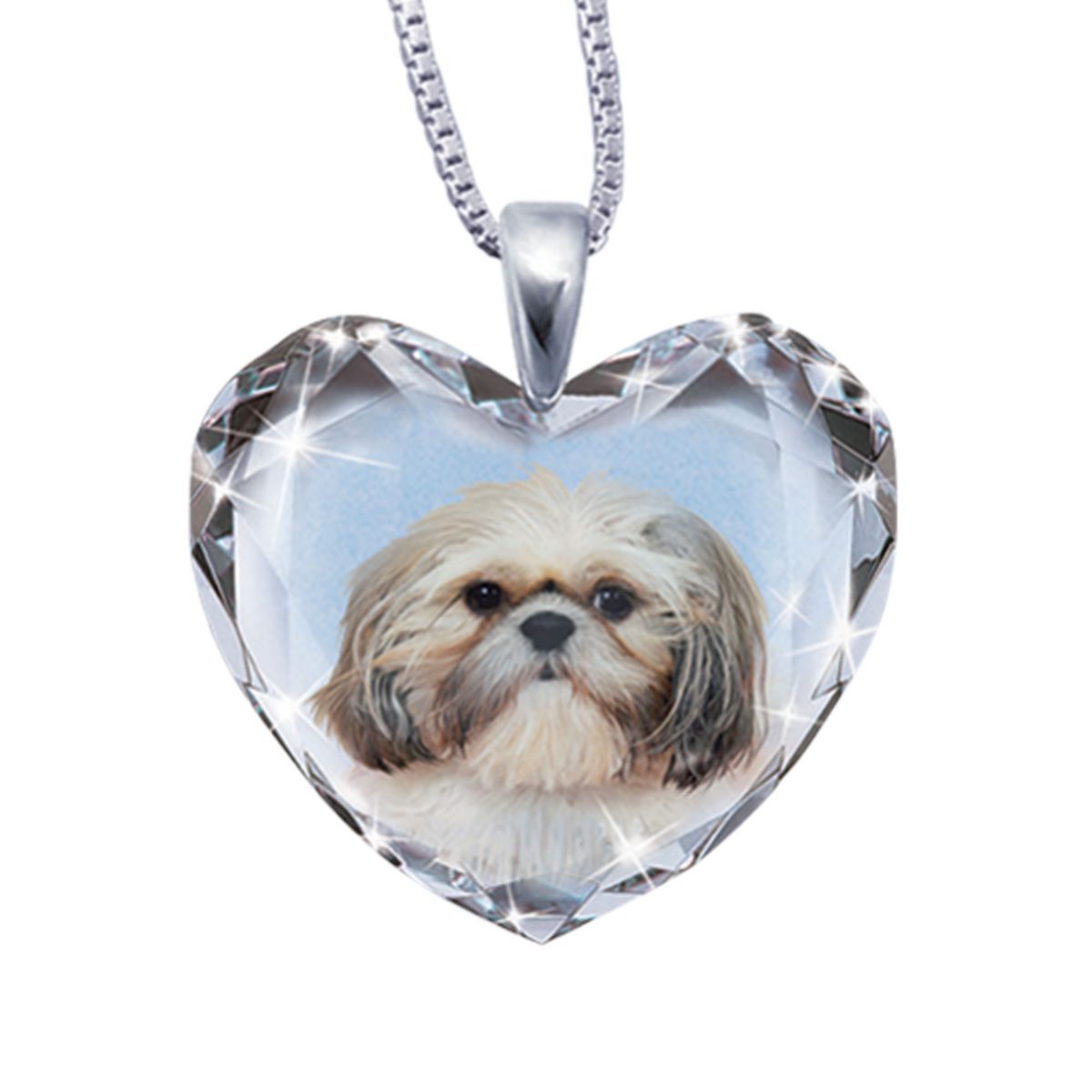 'Close To My Heart' Shih Tzu Dog Pendant