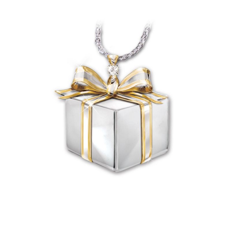&#039;Gift Of Love&#039; Daughter Diamond Pendant