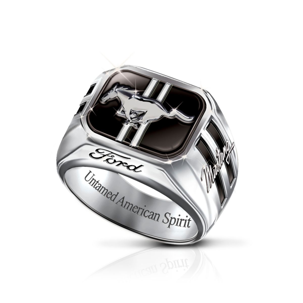 'Untamed American Spirit' Ford Mustang Ring