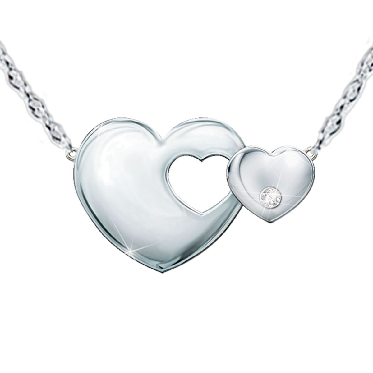 'Always My Daughter' Diamond Necklace