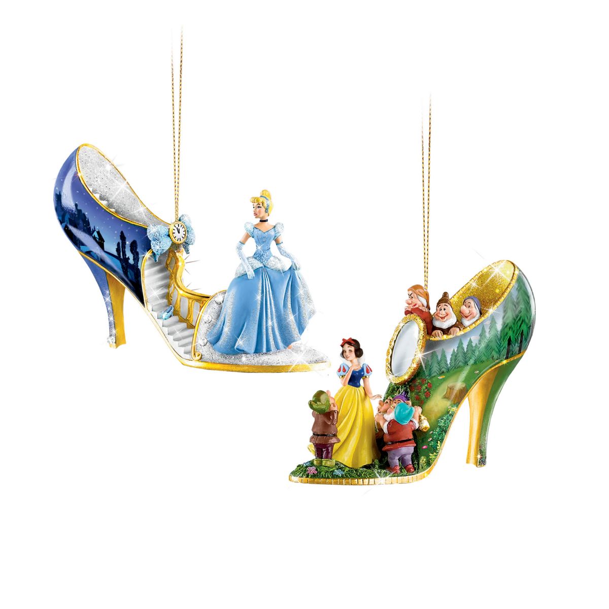 Disney 'Once Upon A Slipper' Christmas Ornament Collection