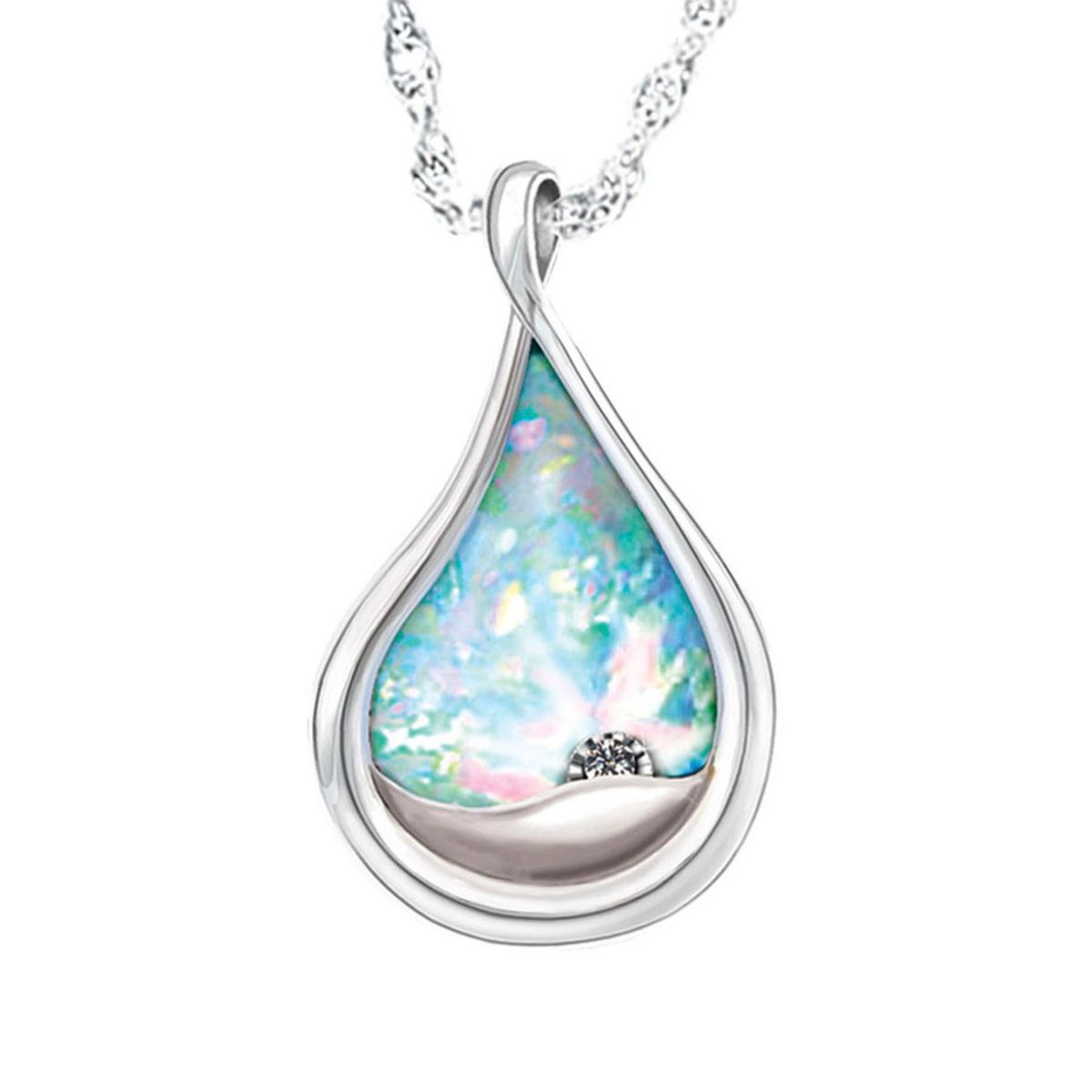 'I Am With You' Diamond Pendant