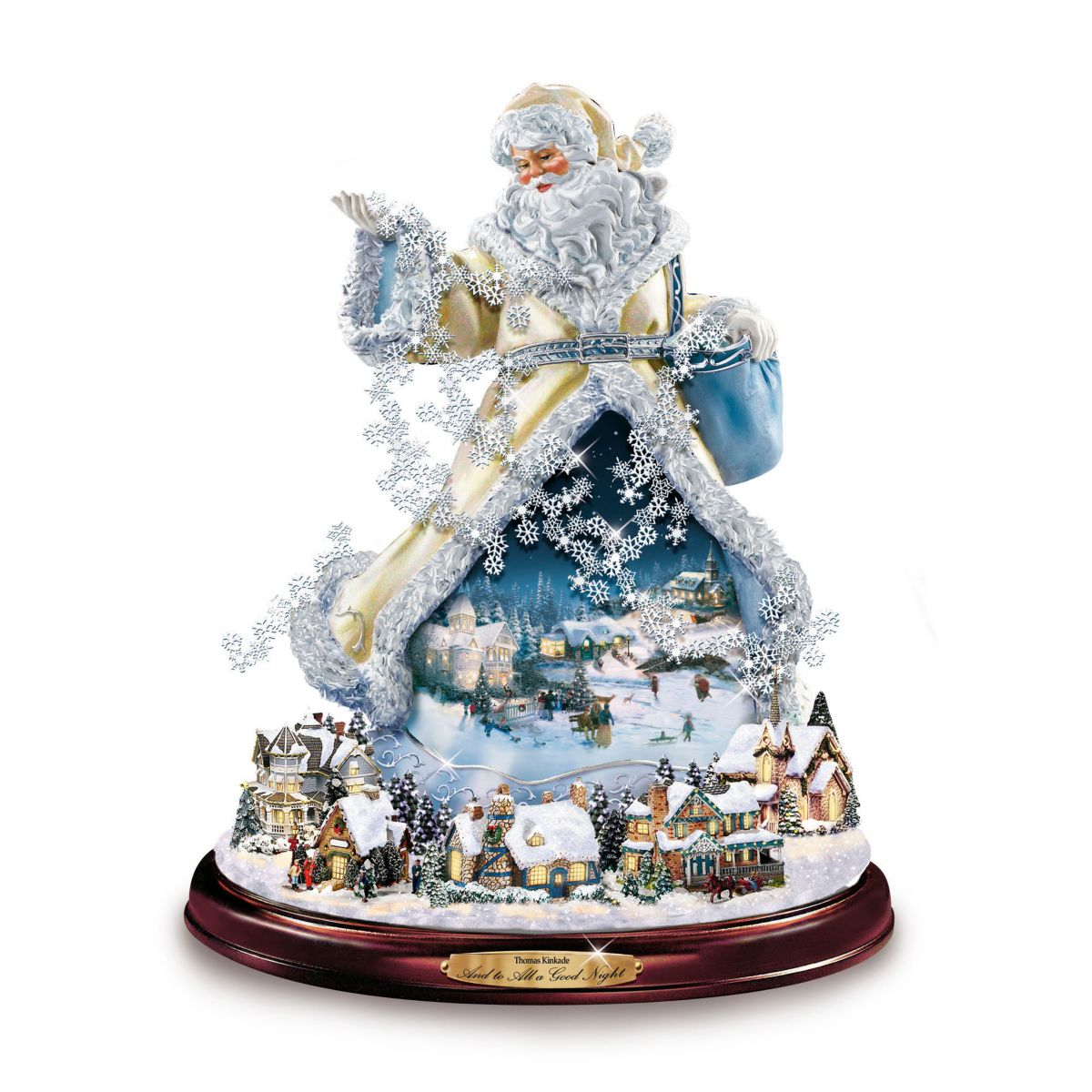 Thomas Kinkade 'And To All A Good Night' Figurine