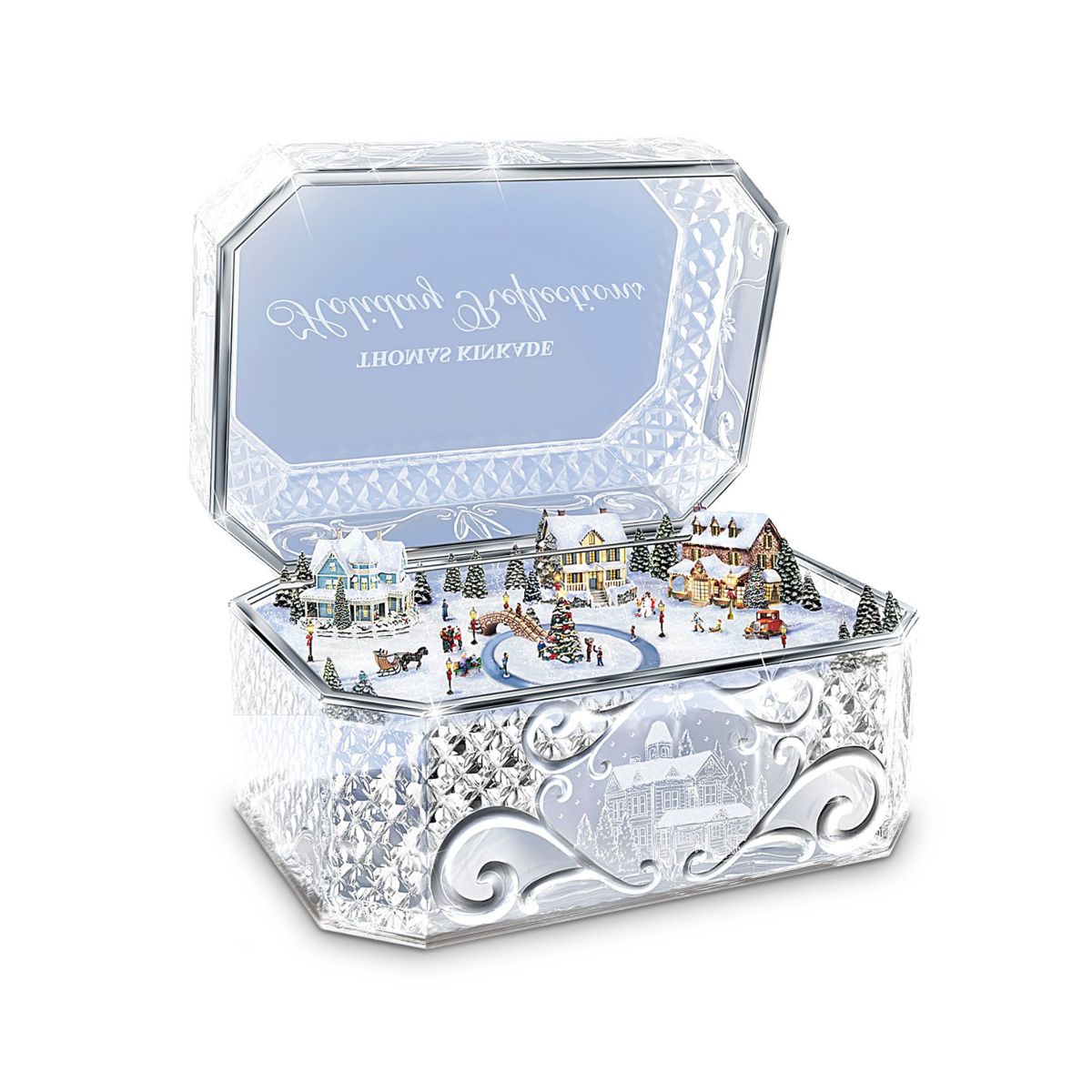 Thomas Kinkade ‘Holiday Reflections’ Music Box