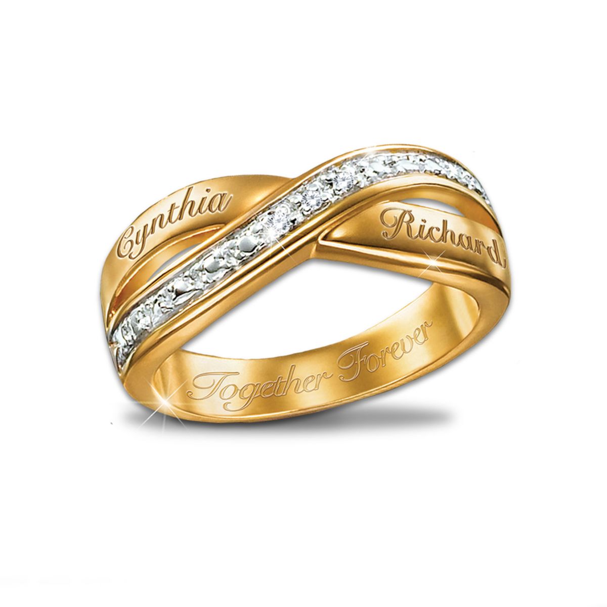 'Eternity' Personalised Diamond Ring