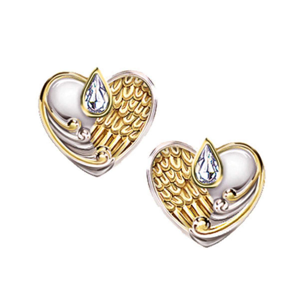 'Always In My Heart' Crystal Earrings