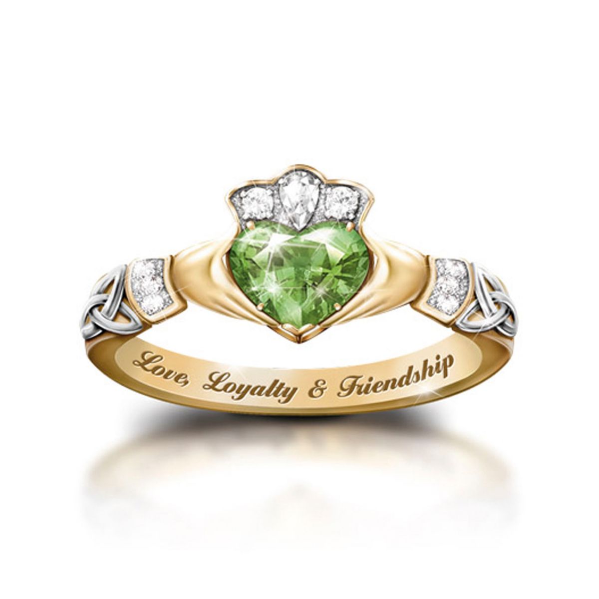 'Reflections Of Ireland' Diamonesk Ring