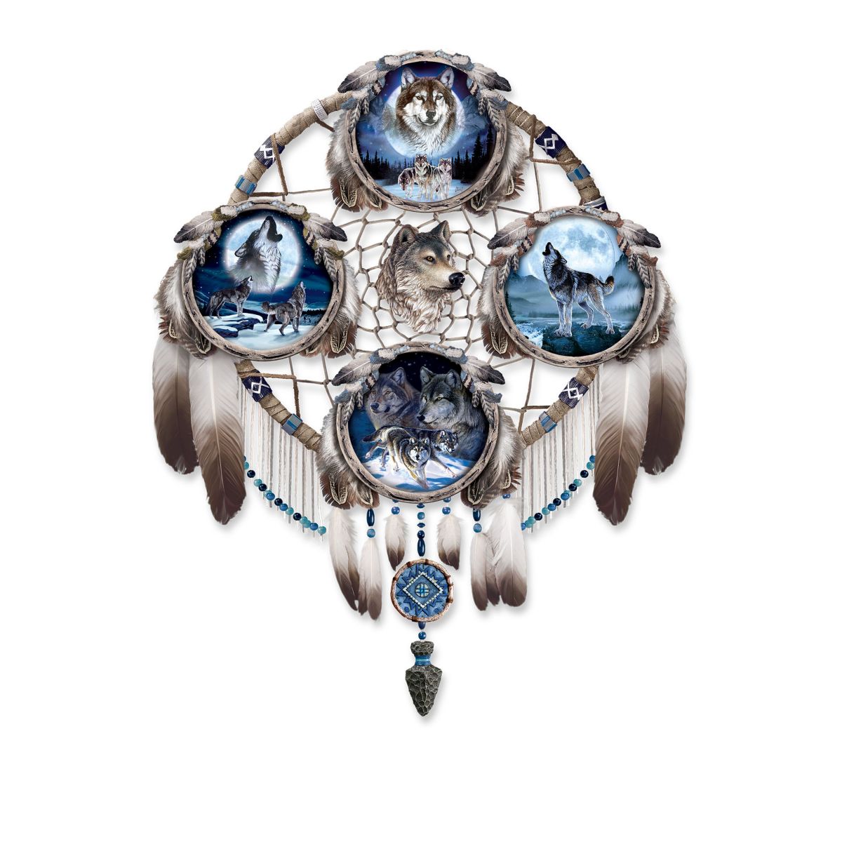 Al Agnew 'Spirit Of The Wolf' Glow-In-The-Dark Collector Plate Collection