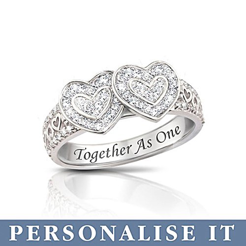 'Together As One' Personalised Ring