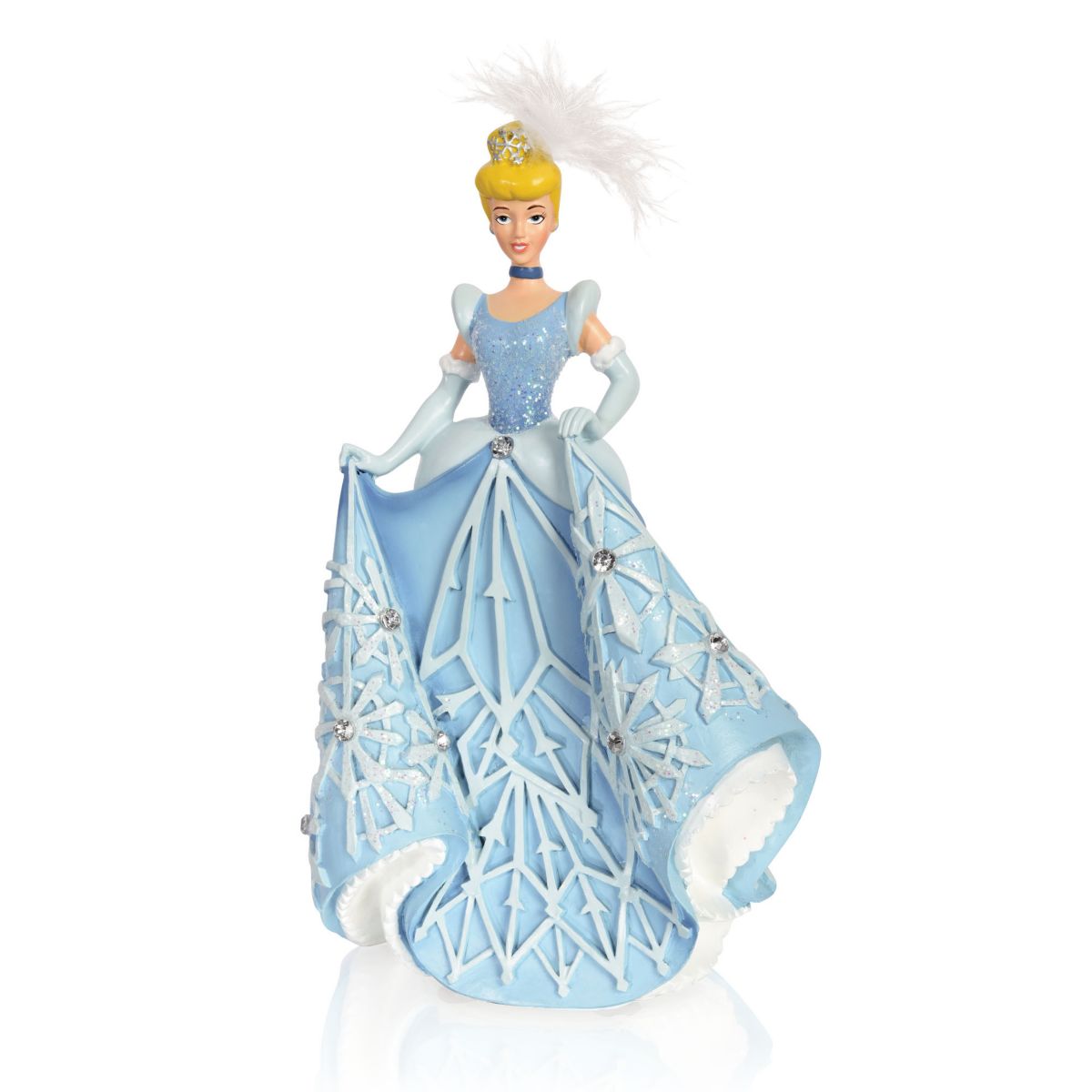 Disney Cinderella ‘Snowflake Splendour’ Elegant Sculpture