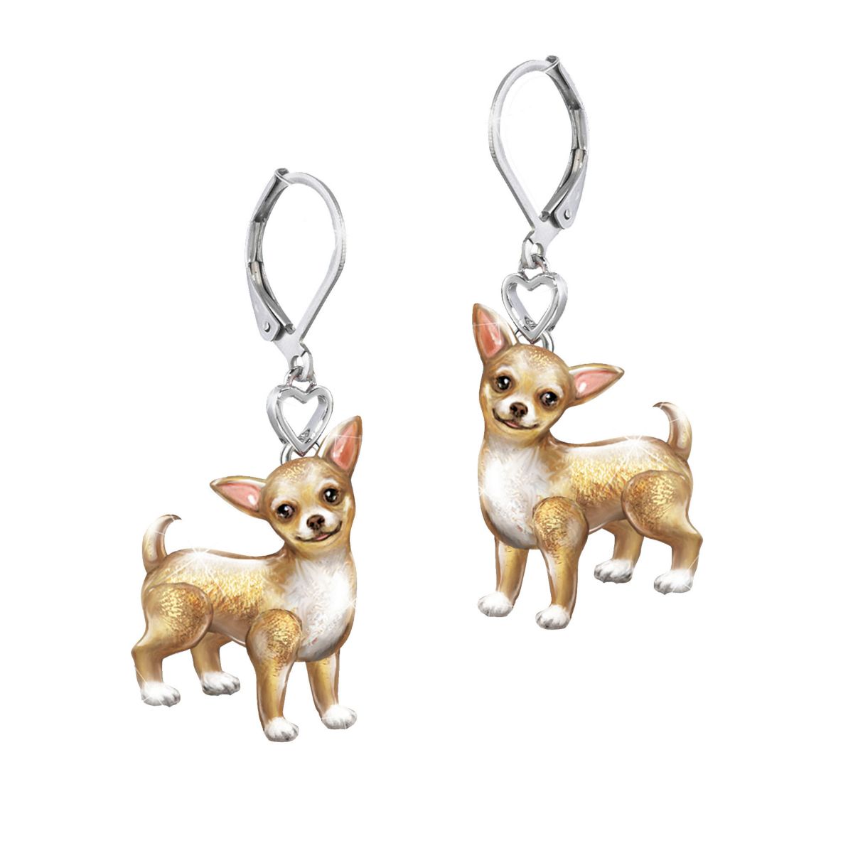 'Playful Pup' Chihuahua Earrings