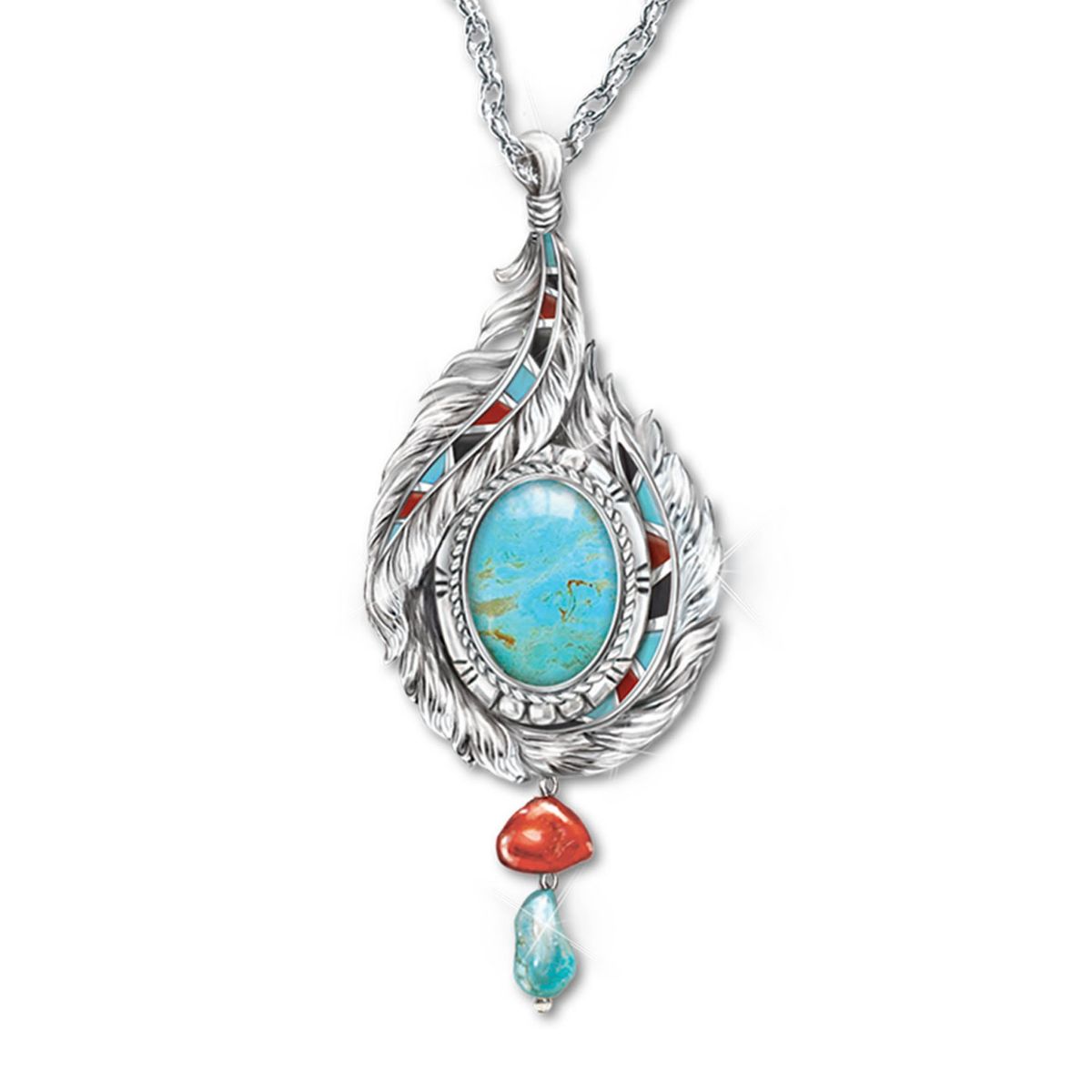 'Sedona Sky' Turquoise Pendant