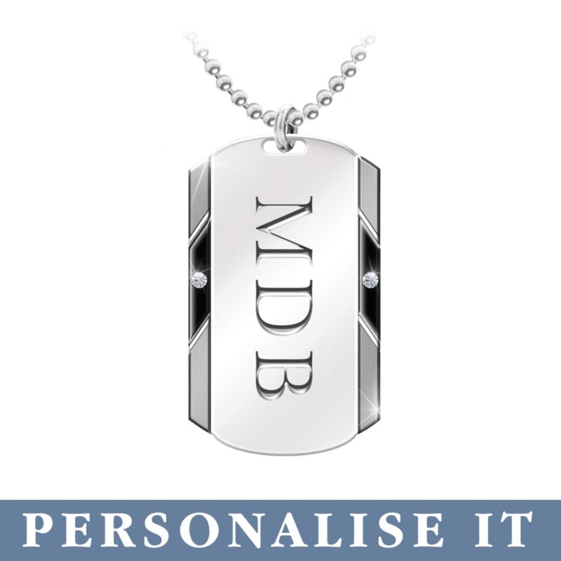 &#039;For My Grandson&#039; Personalised Pendant