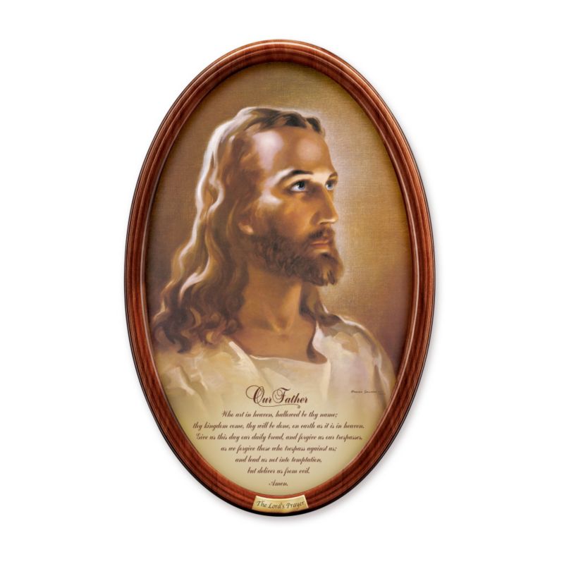 &#039;The Lord&#039;s Prayer&#039; Framed Collector Plate