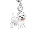 Westie earrings hot sale