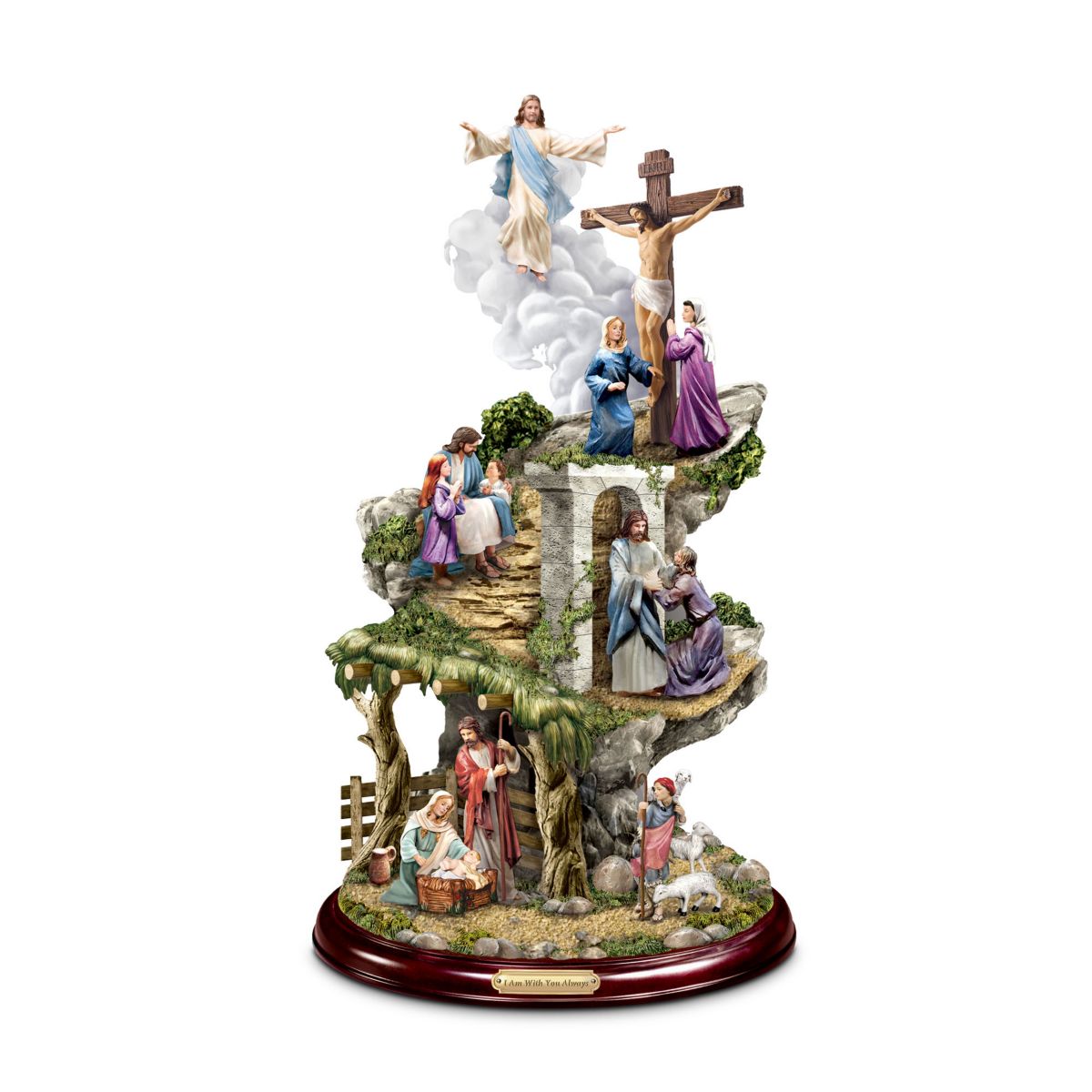 Thomas Kinkade 'Life Of Christ’ Sculpture