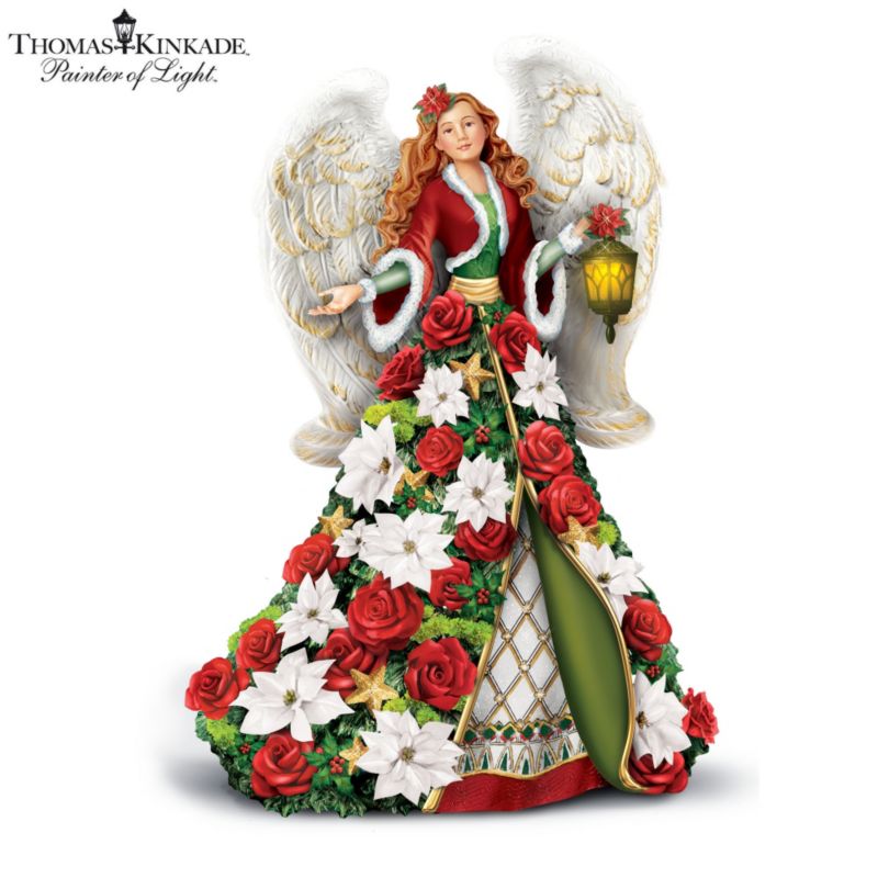 Thomas Kinkade 'Blessings Of The Season' Figurine 