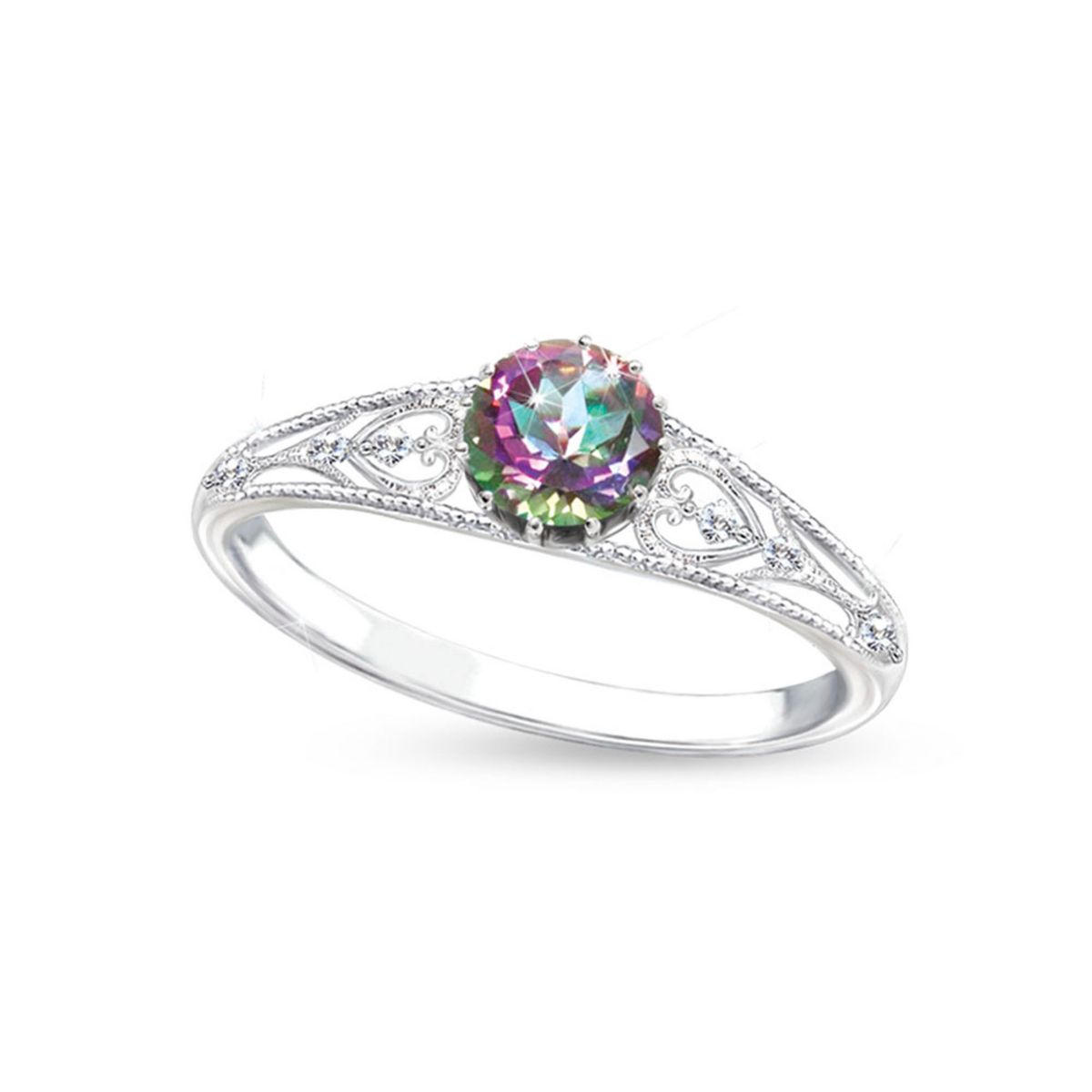 'Shades Of Passion' Mystic Topaz Ladies' Ring