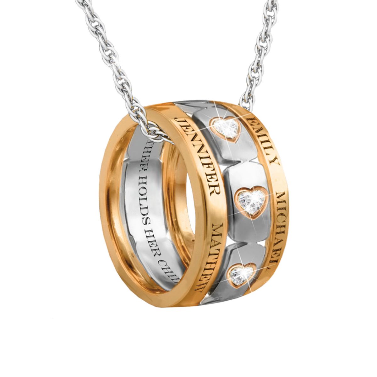 Mom's Forever Love' Personalised Necklace