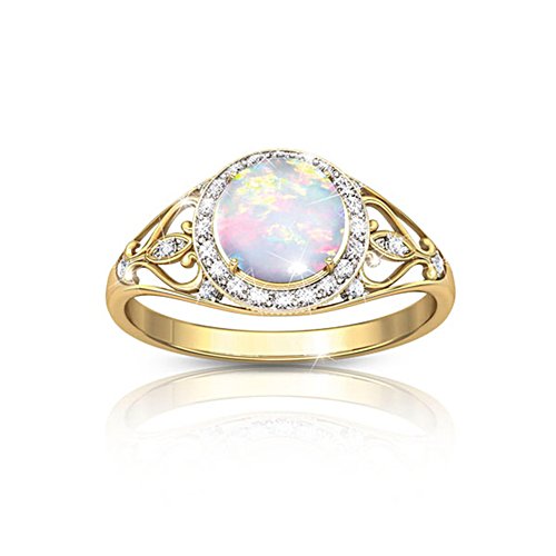 'Opal Sunrise' Ring