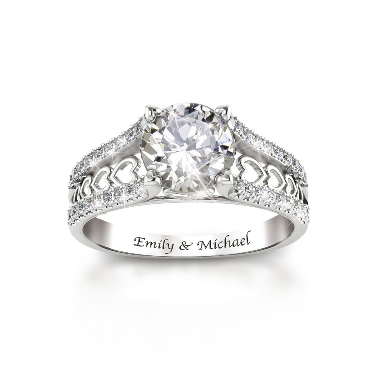 Alfred Durante 'One Love' Personalised Topaz Ring
